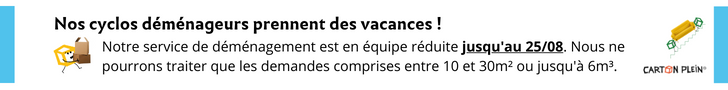 bannière information déménagement