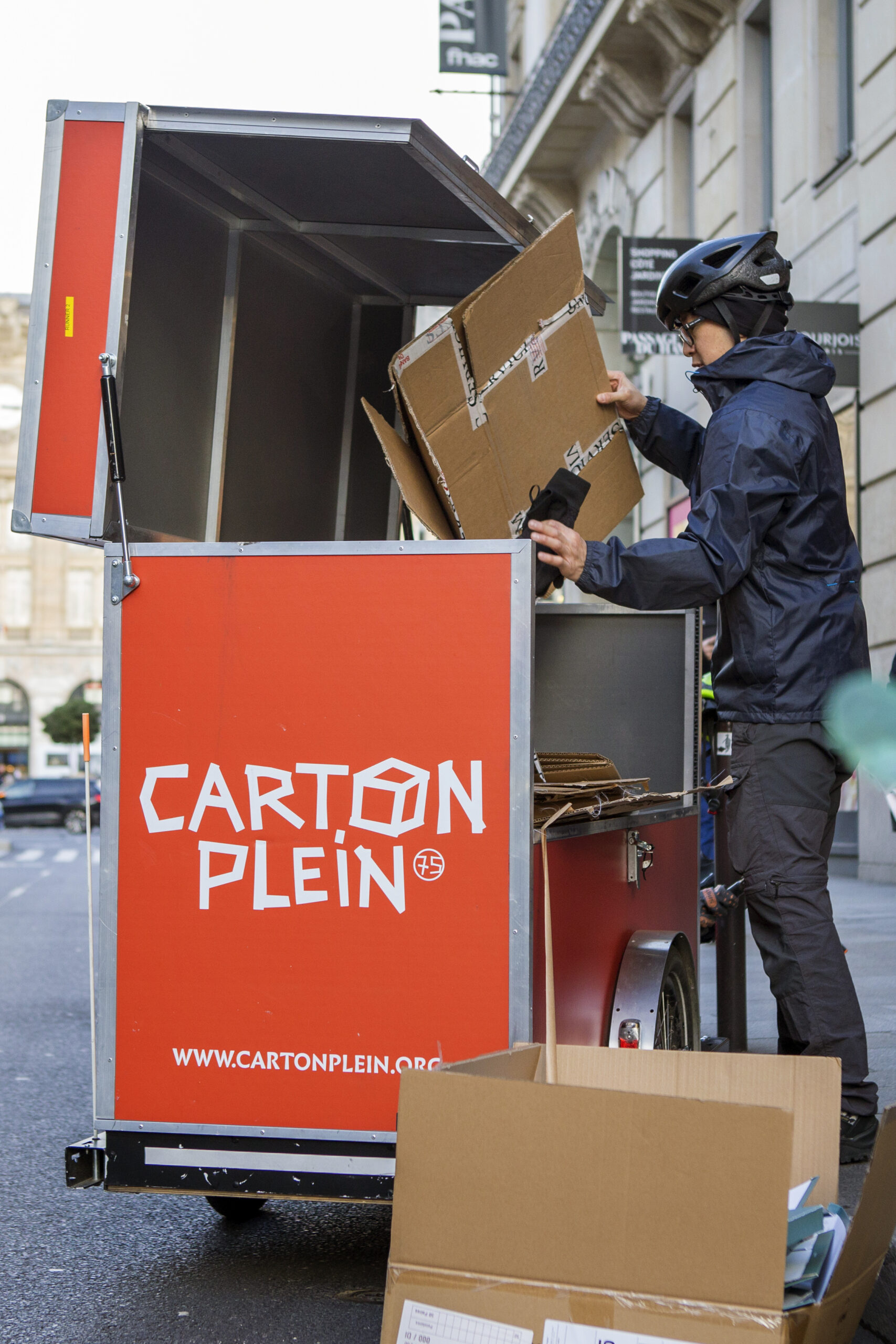 photo livraison collecte déchets